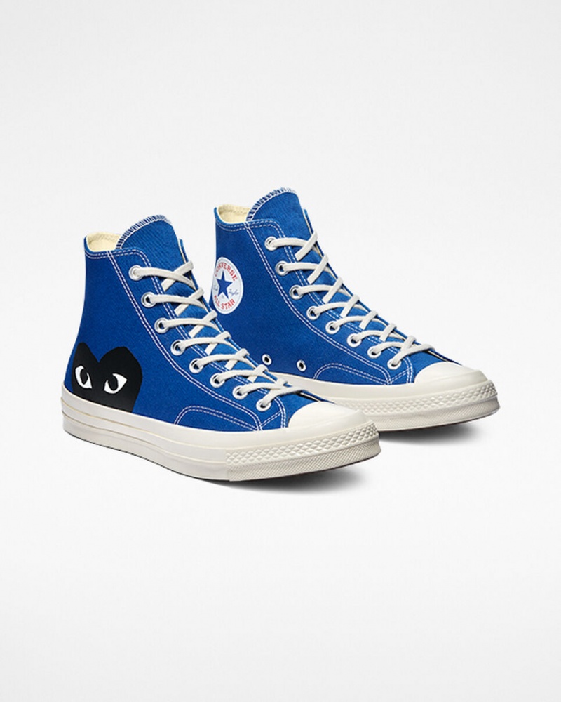 Converse Converse x Comme des Garçons PLAY Chuck 70 Bleu Noir  | WOA-6104844