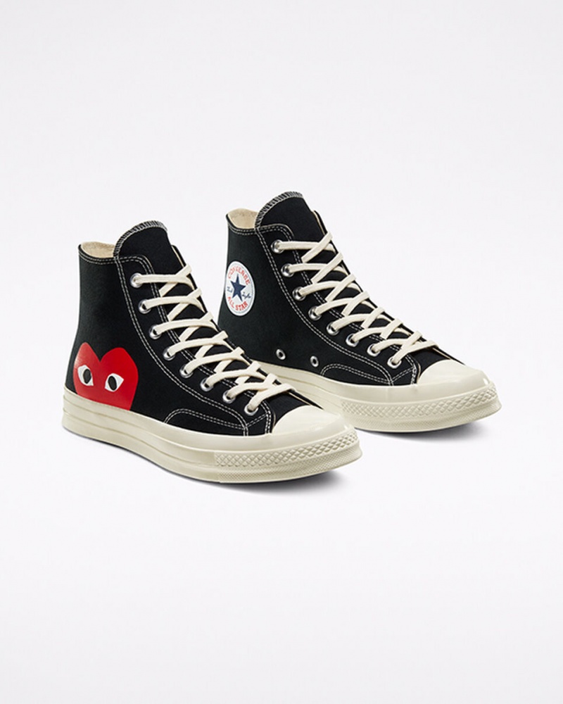 Converse Converse x Comme des Garçons PLAY Chuck 70 Noir Blanche Rouge  | IGK-3183588