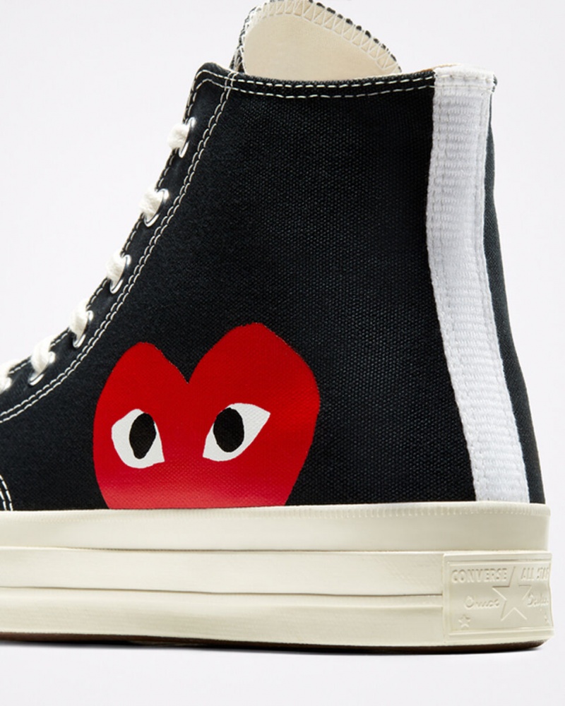 Converse Converse x Comme des Garçons PLAY Chuck 70 Noir Blanche Rouge  | IGK-3183588