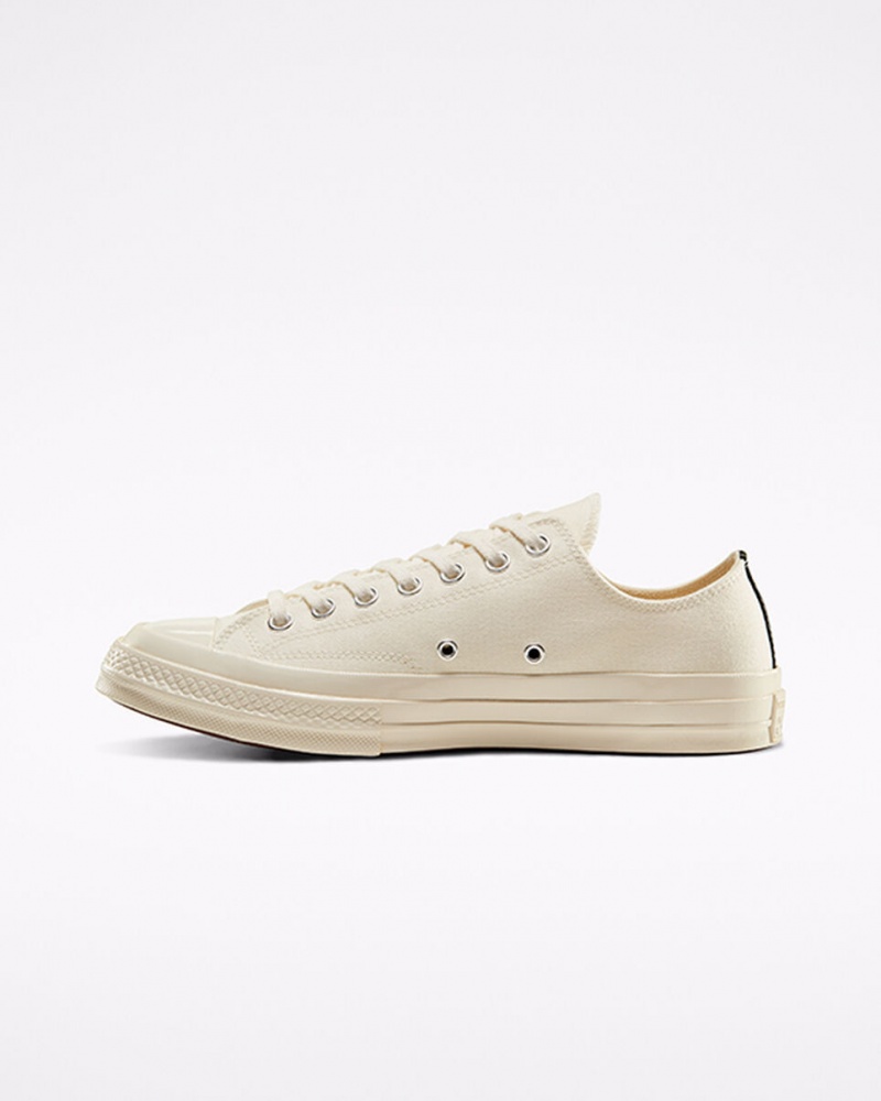 Converse Converse x Comme des Garçons PLAY Chuck 70 Blanche Rouge  | NIZ-6583373