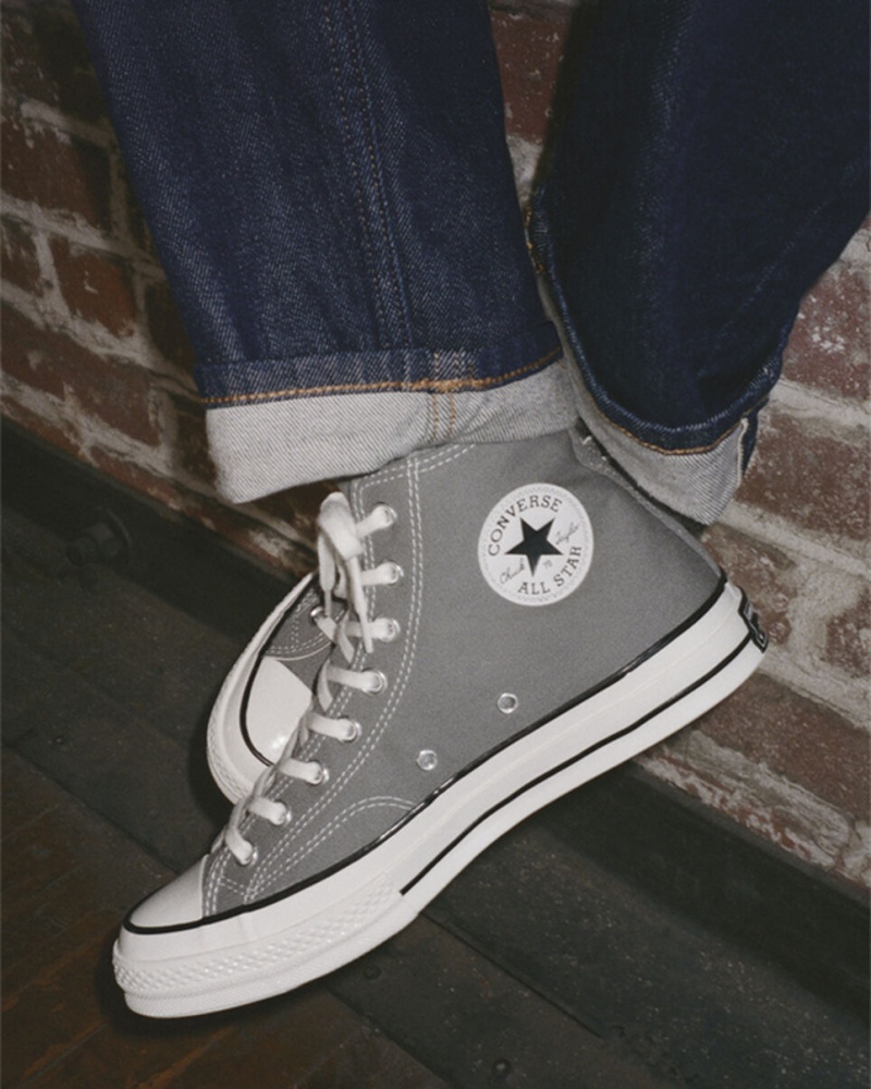 Converse Chuck 70 Vintage Tela Grise Noir  | GMJ-9530356