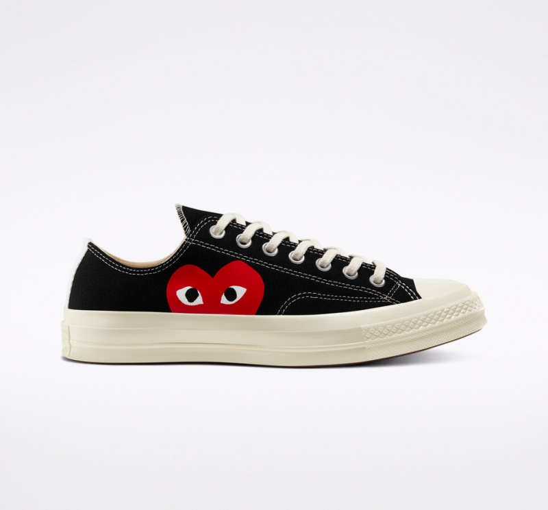 Converse Converse x Comme des Garçons PLAY Chuck 70 Noir Blanche Rouge  | BTM-0809780