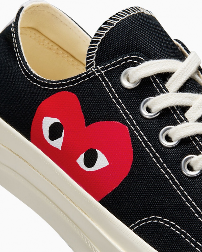 Converse Converse x Comme des Garçons PLAY Chuck 70 Noir Blanche Rouge  | BTM-0809780