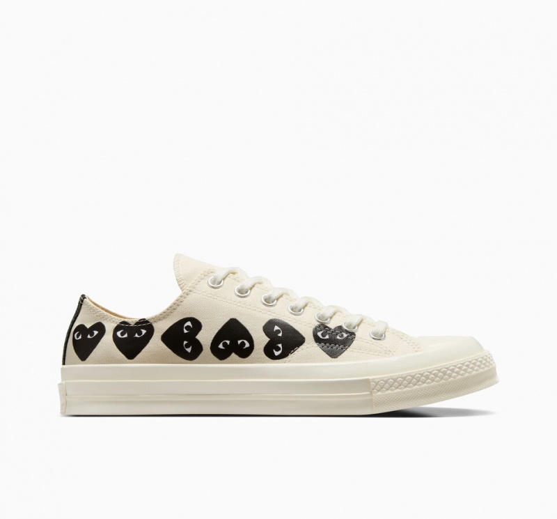 Converse Converse x Comme des Garçons PLAY Chuck 70 Multi Heart Noir  | VVP-0759956