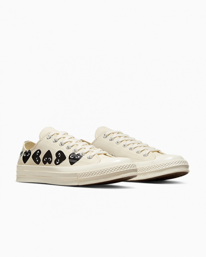 Converse Converse x Comme des Garçons PLAY Chuck 70 Multi Heart Noir  | VVP-0759956