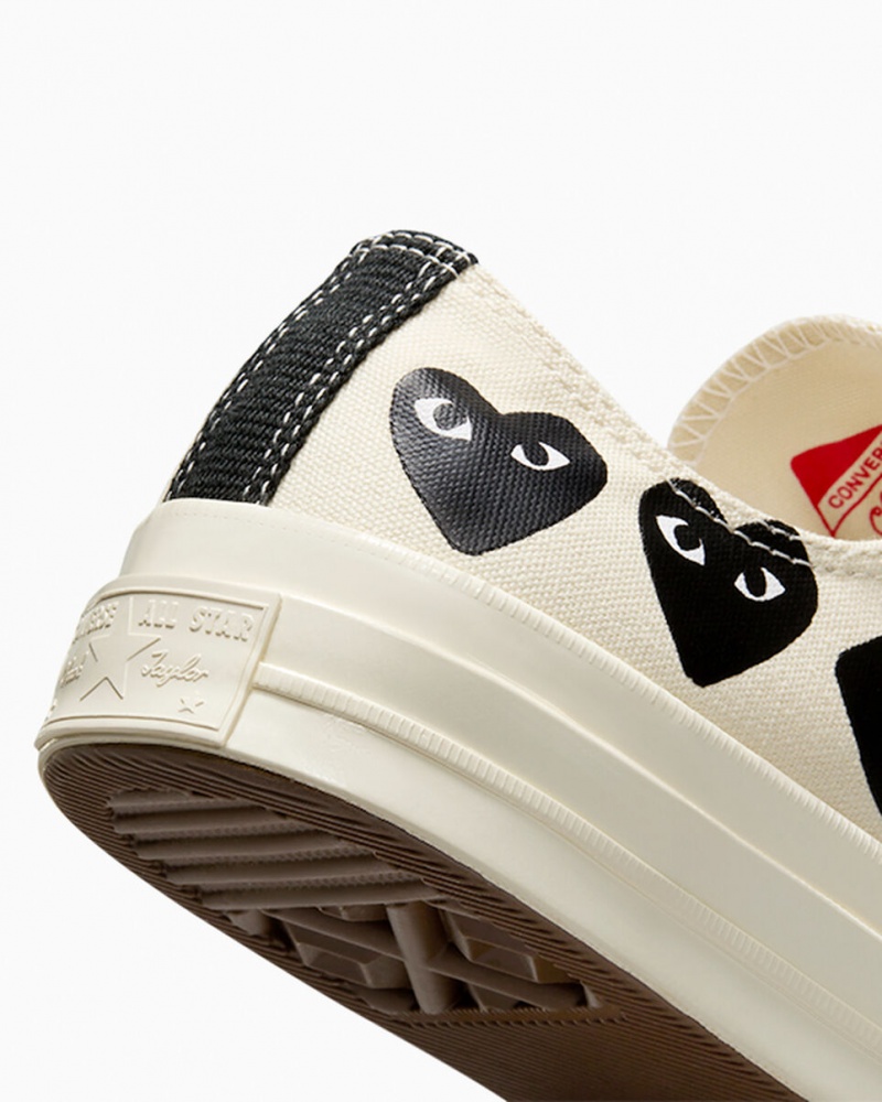 Converse Converse x Comme des Garçons PLAY Chuck 70 Multi Heart Noir  | VVP-0759956