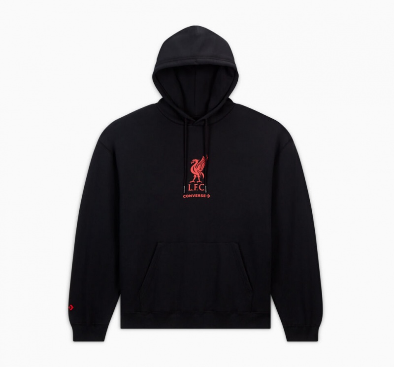 Converse Converse x LFC Loose-Fit Hoodie Noir  | BOE-3987252