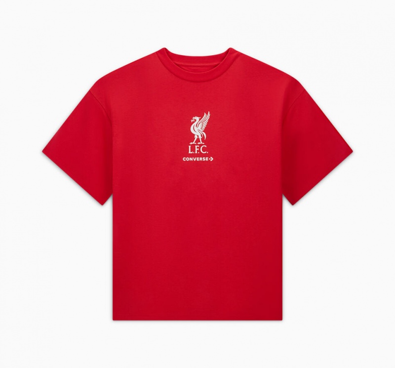 Converse Converse x LFC Loose-Fit T-Shirt Tomato  | COG-0513234