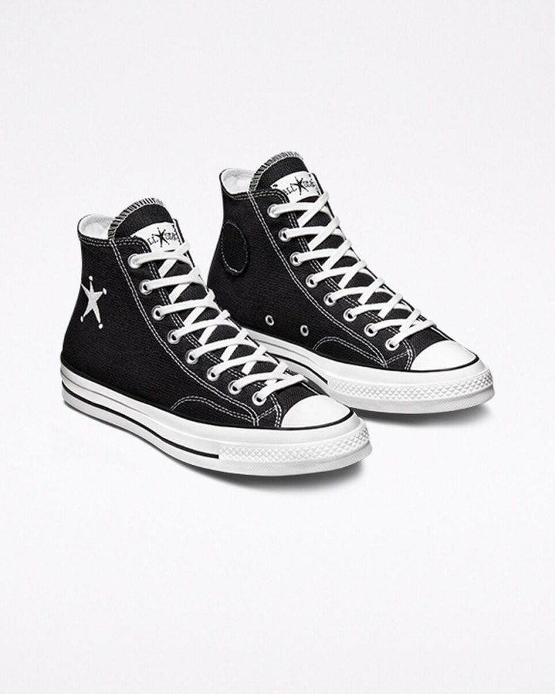 Converse Converse x Stüssy Chuck 70 Noir Blanche Noir  | YBQ-3061057