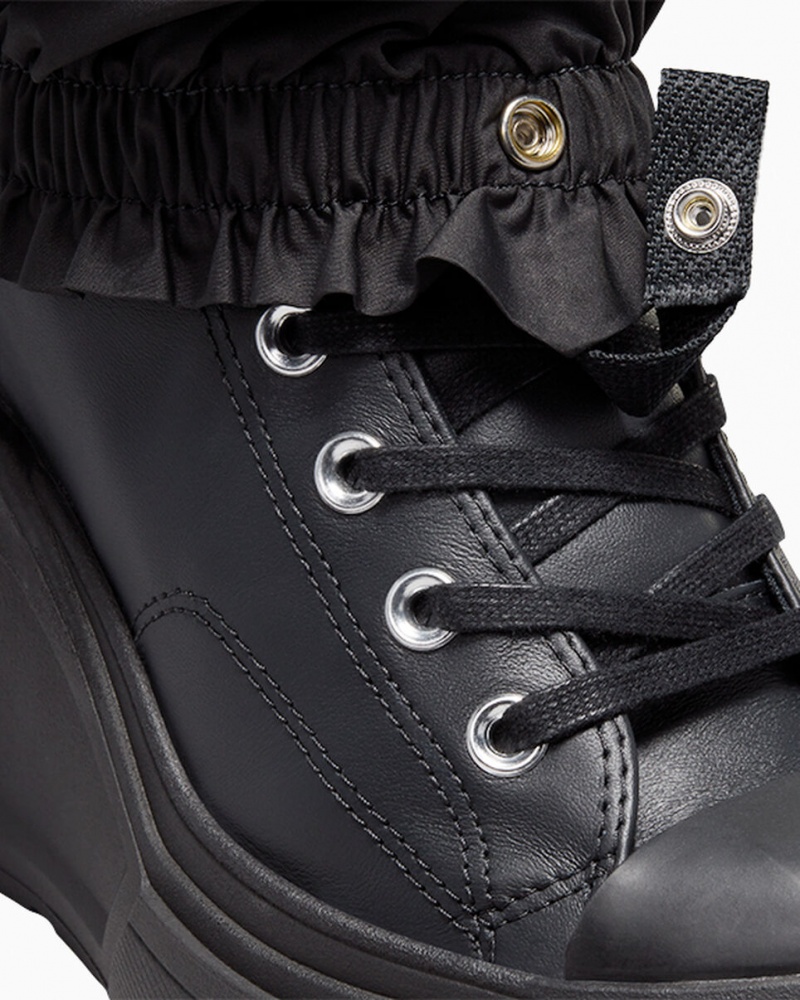 Converse Converse x Martine Ali Chuck 70 De Luxe Wedge Noir Noir Noir  | EYM-7500050