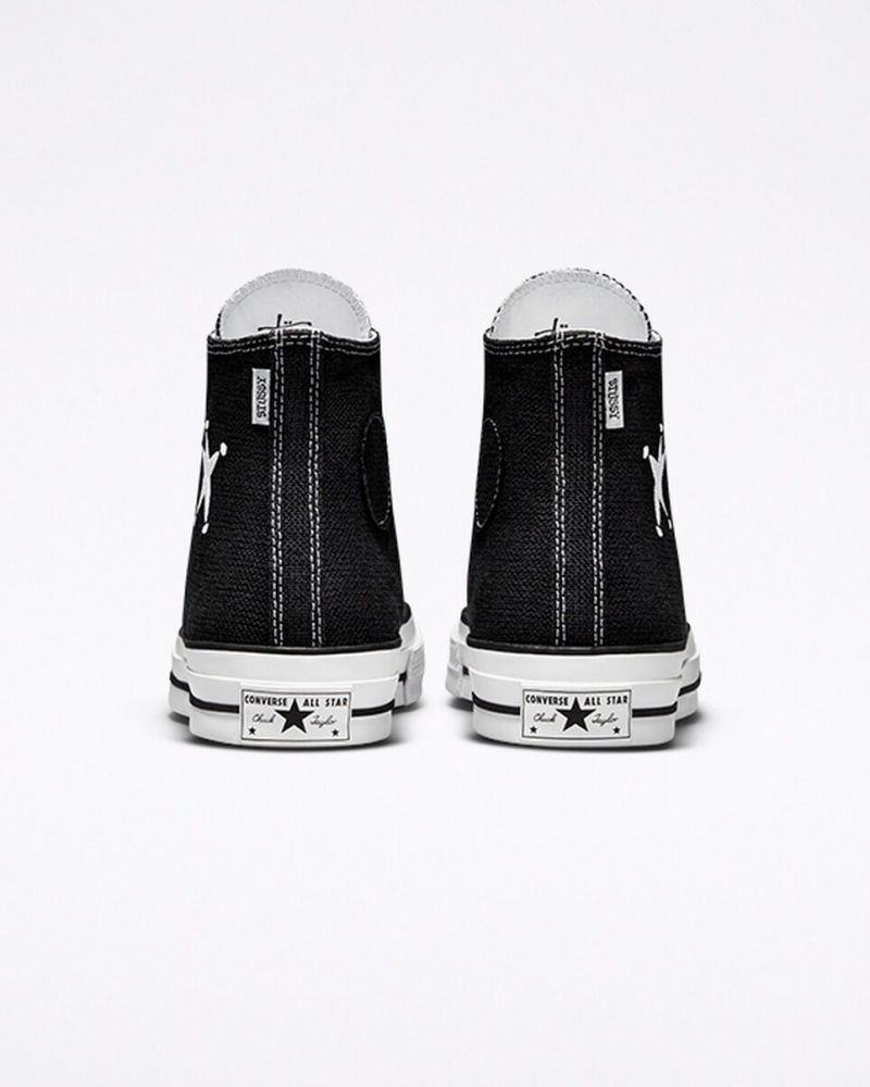 Converse Converse x Stüssy Chuck 70 Noir Blanche Noir  | YBQ-3061057