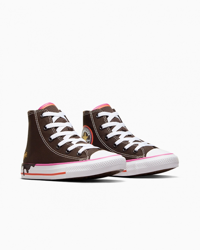 Converse Converse x Wonka Chuck Taylor All Star Marron Blanche  | QIT-1112798