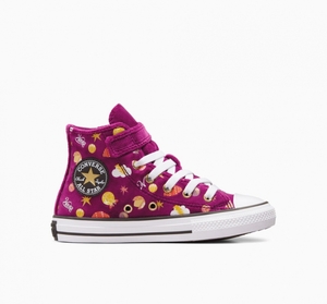 Converse Converse x Wonka Chuck Taylor All Star Easy On Violette Doré Blanche  | ADN-4789386