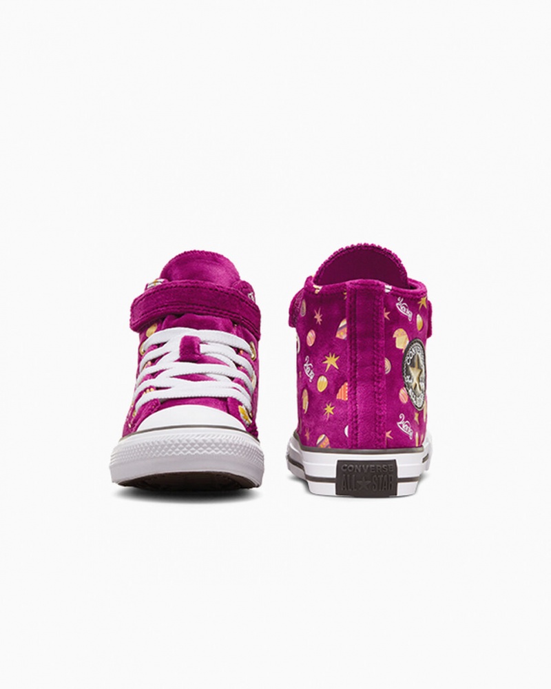 Converse Converse x Wonka Chuck Taylor All Star Easy On Violette Doré Blanche  | ADN-4789386