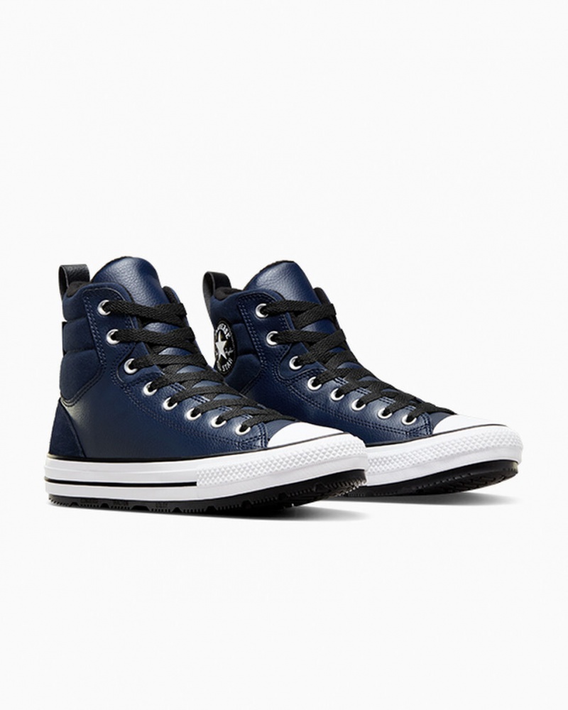 Converse Chuck Taylor All Star Berkshire Boot Obsidienne Noir Blanche  | JGI-2639733