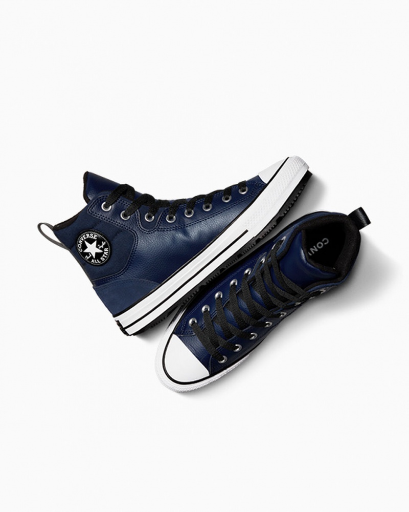 Converse Chuck Taylor All Star Berkshire Boot Obsidienne Noir Blanche  | JGI-2639733