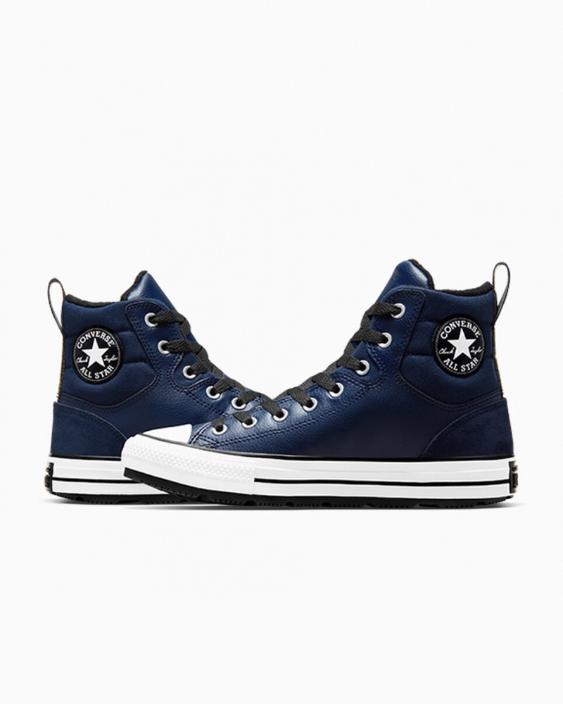 Converse Chuck Taylor All Star Berkshire Boot Obsidienne Noir Blanche  | JGI-2639733