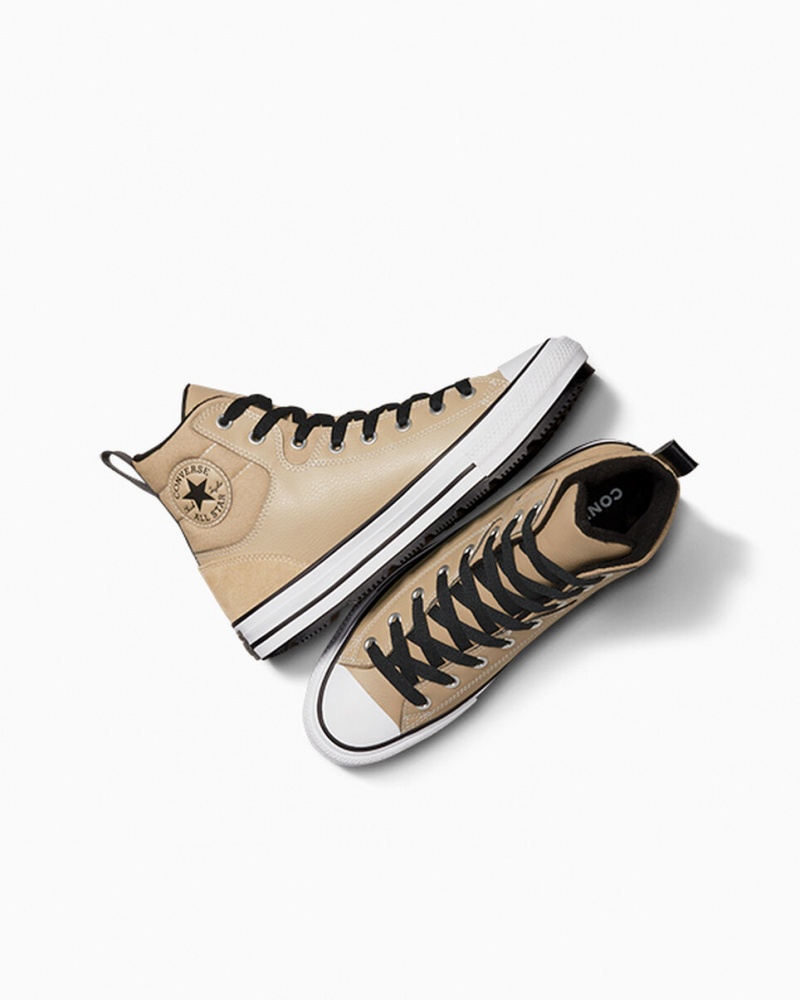 Converse Chuck Taylor All Star Berkshire Boot Kaki Noir Blanche  | TNW-5991708