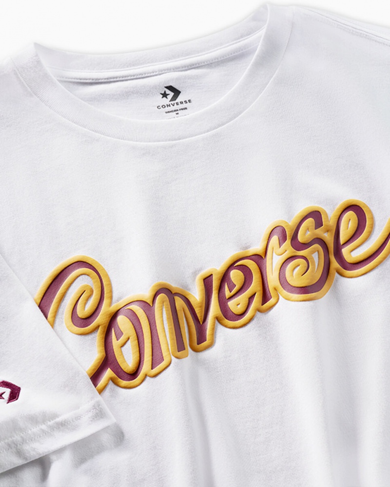 Converse Converse x Wonka T-Shirt Blanche  | YKT-7034503