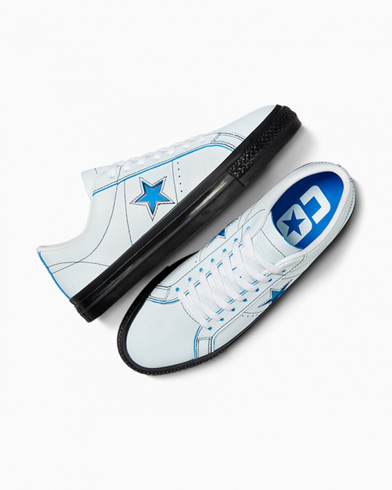 Converse Eddie Cernicky One Star Pro Blanche Noir Bleu  | SRU-2264991