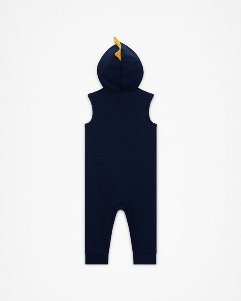 Converse Dino Explorer Encapuchonné Coverall & Bodysuit Set Bleu Marine  | KOK-5693329