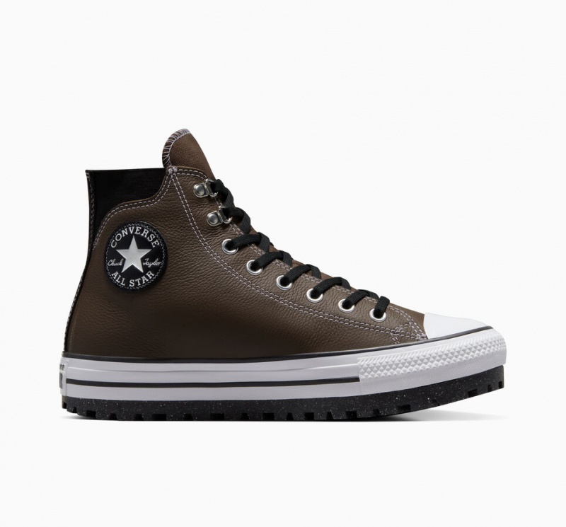 Converse Chuck Taylor All Star City Trek Imperméables Boot Noir Blanche  | KZS-2394031