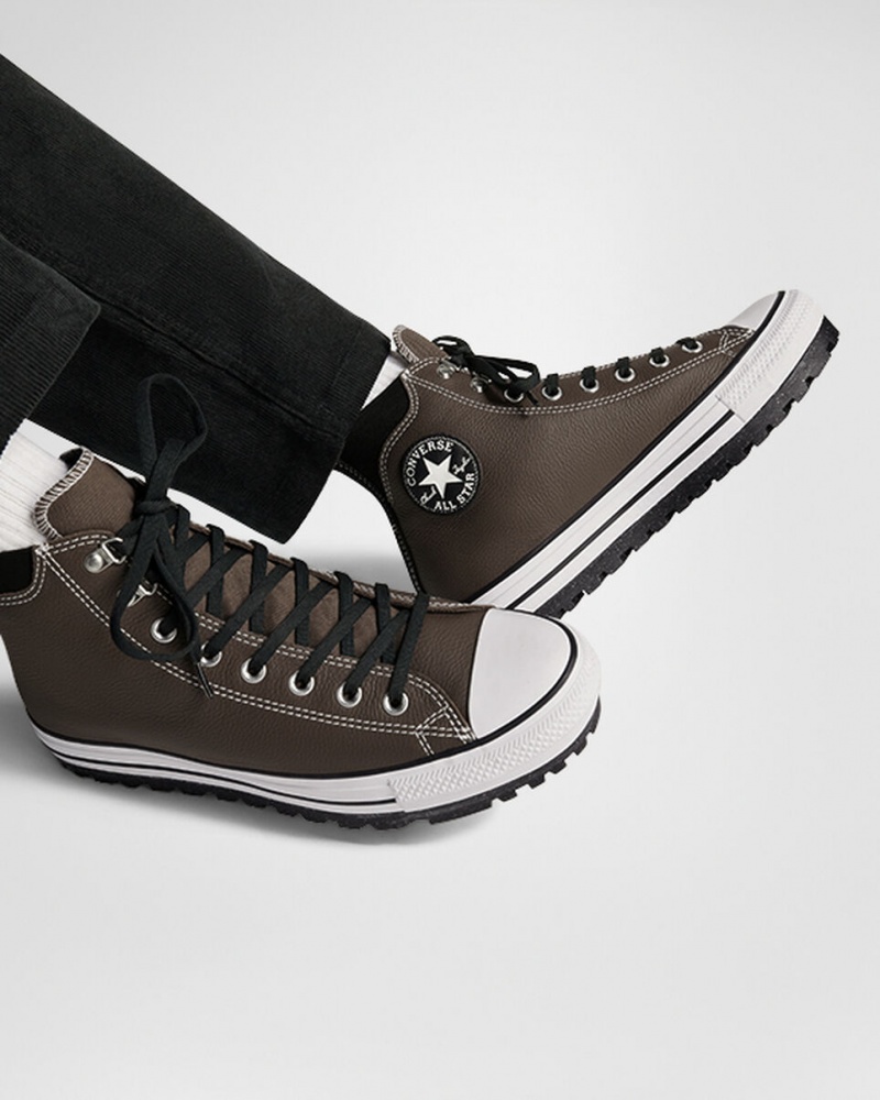 Converse Chuck Taylor All Star City Trek Imperméables Boot Noir Blanche  | KZS-2394031