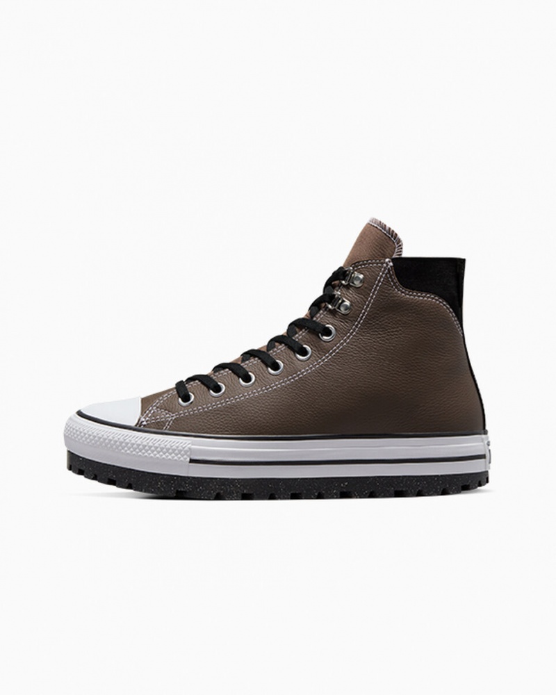 Converse Chuck Taylor All Star City Trek Imperméables Boot Noir Blanche  | KZS-2394031