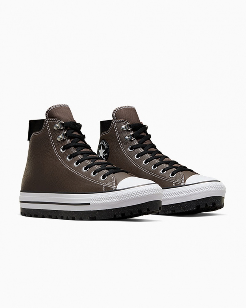 Converse Chuck Taylor All Star City Trek Imperméables Boot Noir Blanche  | KZS-2394031