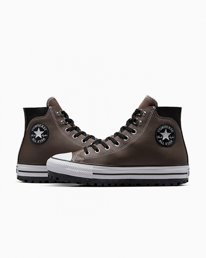 Converse Chuck Taylor All Star City Trek Imperméables Boot Noir Blanche  | KZS-2394031