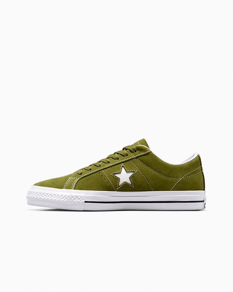 Converse One Star Pro Vert Blanche Noir  | ZWM-0483178