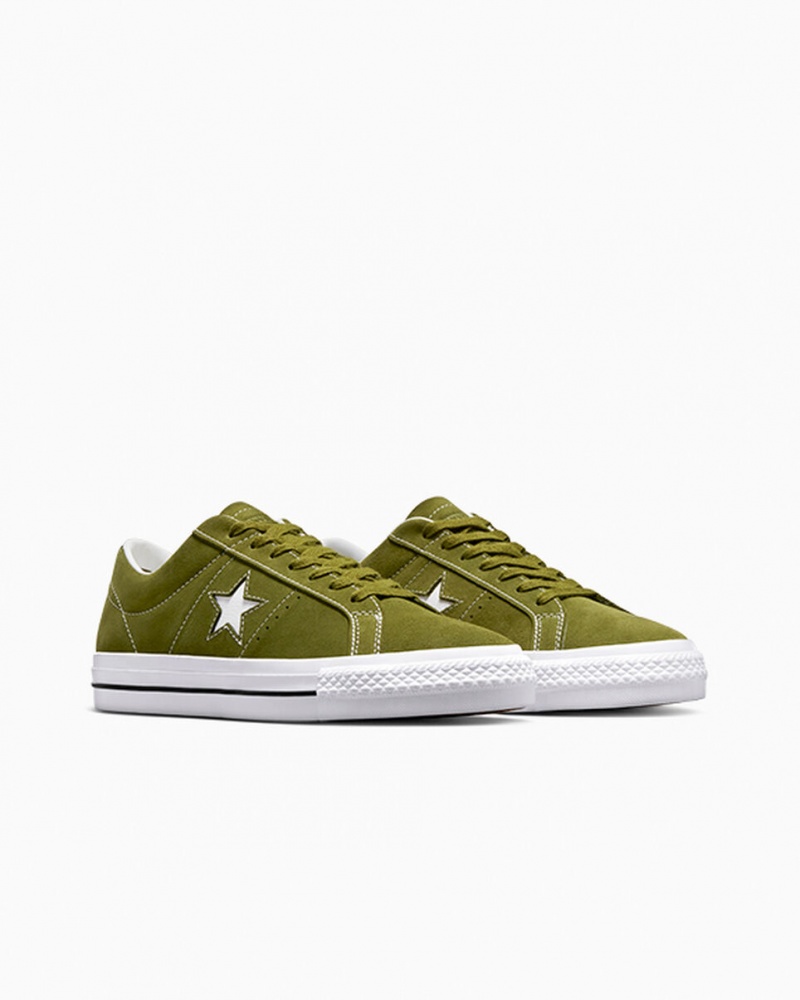 Converse One Star Pro Vert Blanche Noir  | ZWM-0483178