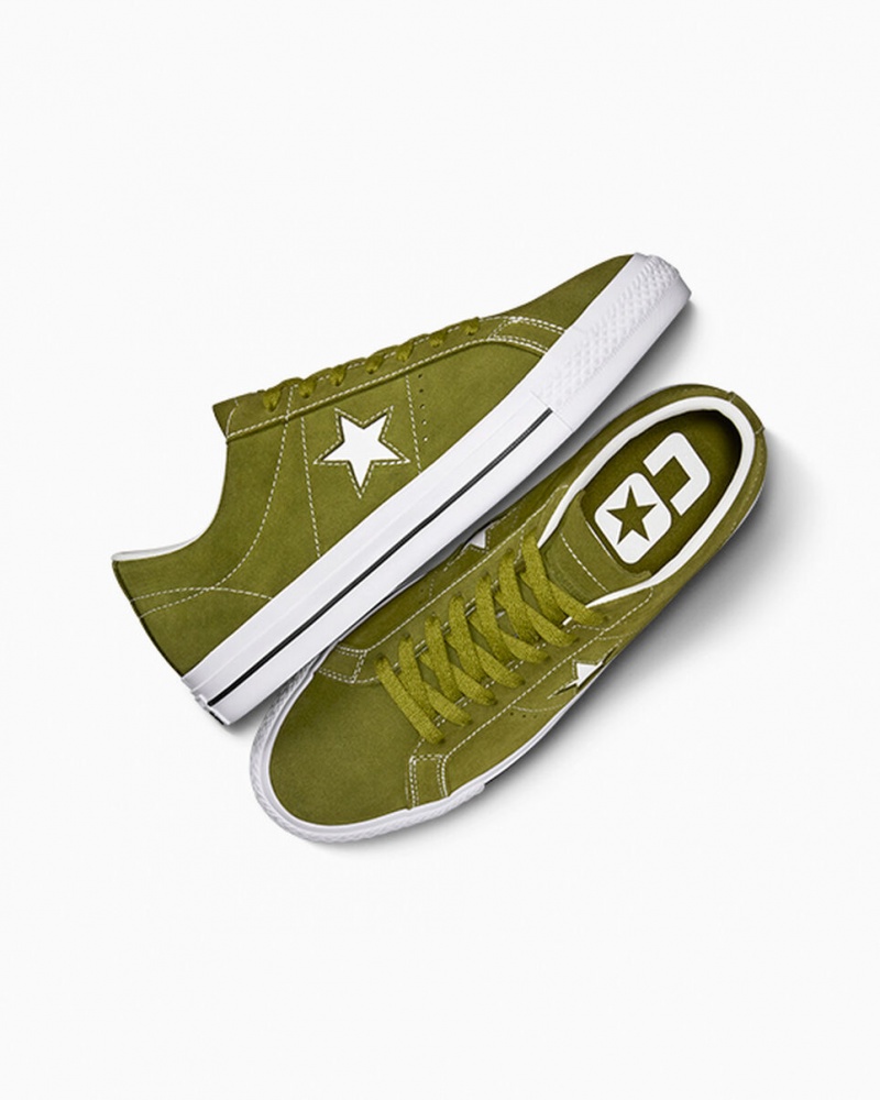 Converse One Star Pro Vert Blanche Noir  | ZWM-0483178