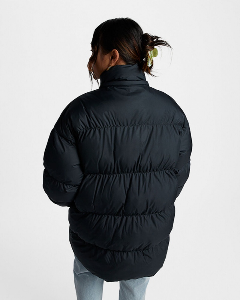 Converse Oversized Super Puffer Jacket Noir  | MTG-8072524