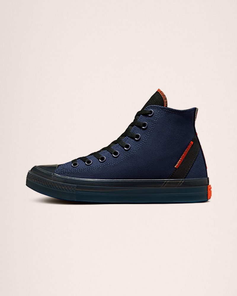 Converse Chuck Taylor All Star CX Stretch Tela Bleu Marine Noir Mangue  | KAP-8085407