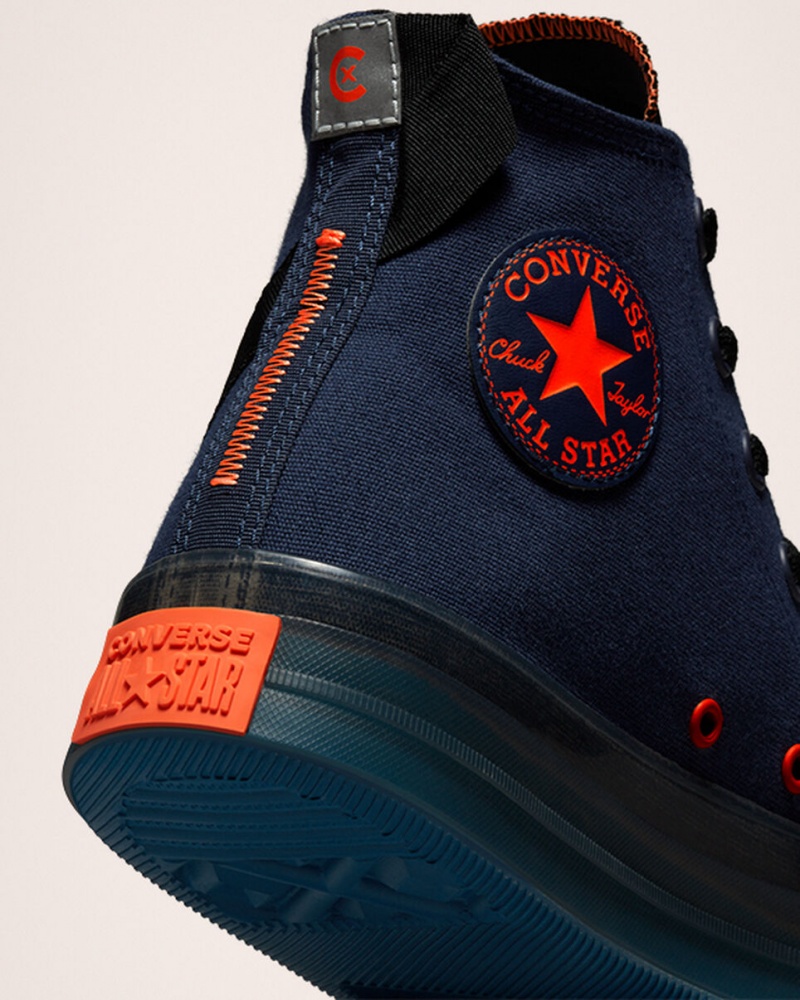 Converse Chuck Taylor All Star CX Stretch Tela Bleu Marine Noir Mangue  | KAP-8085407