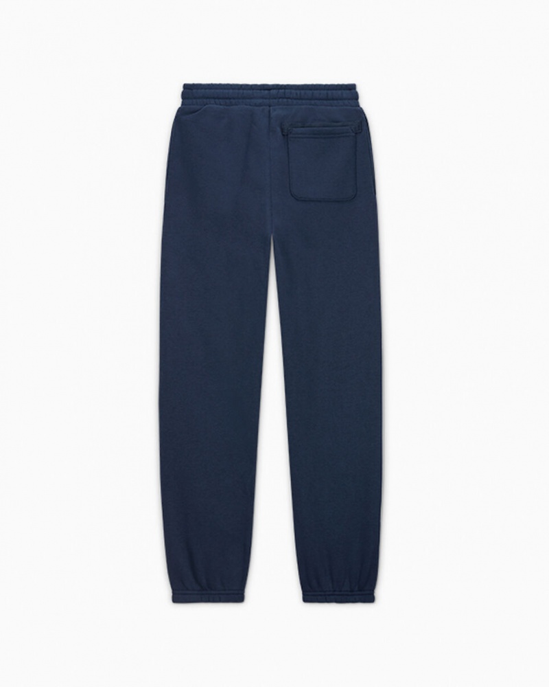 Converse Relaxed Fleece Joggers Bleu Marine  | BMH-0159509