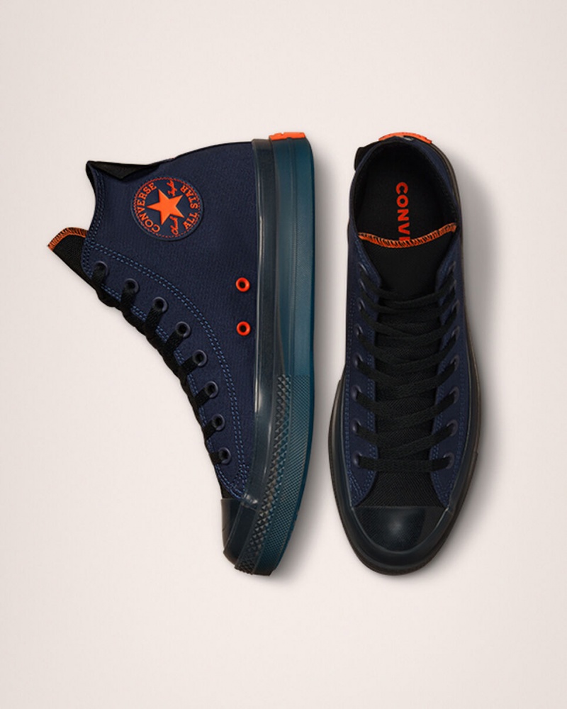 Converse Chuck Taylor All Star CX Stretch Tela Bleu Marine Noir Mangue  | KAP-8085407