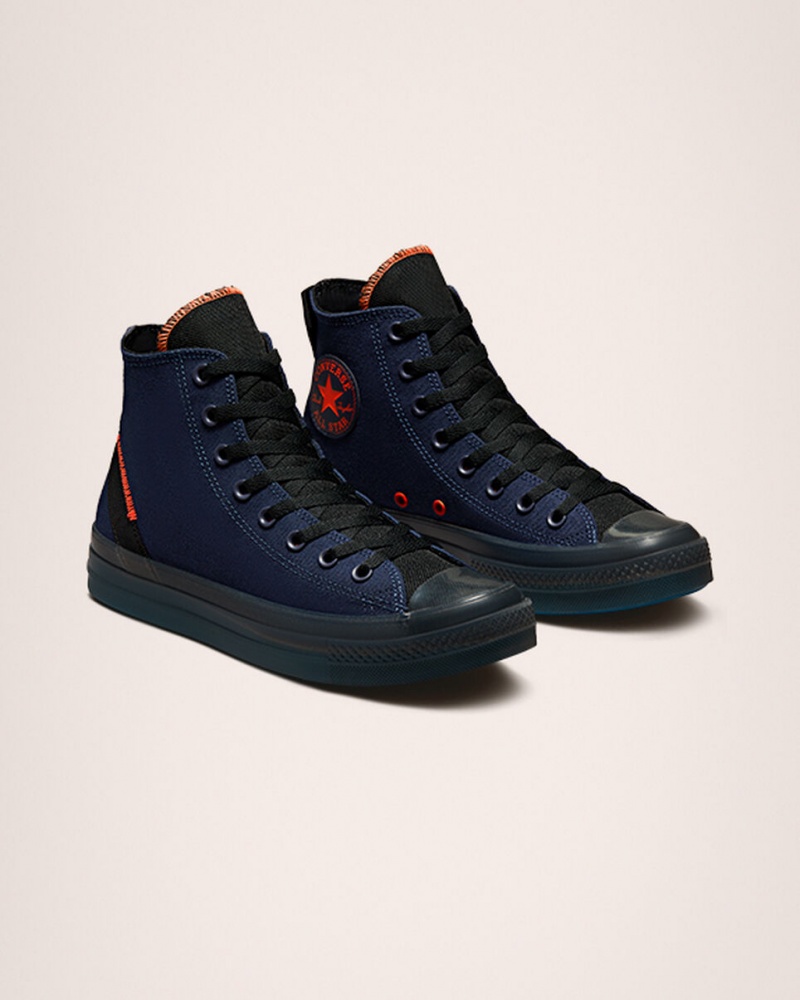 Converse Chuck Taylor All Star CX Stretch Tela Bleu Marine Noir Mangue  | KAP-8085407