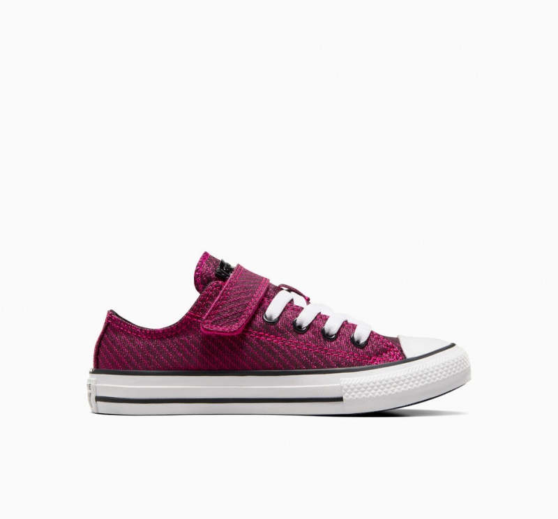 Converse Chuck Taylor All Star Easy On Sparkle Rose Blanche Noir  | LZP-4357884