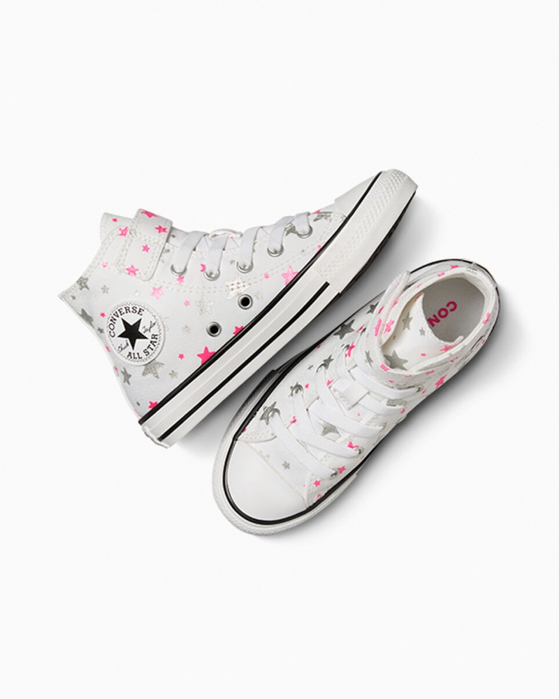 Converse Chuck Taylor All Star Easy On Sparkle Blanche Rose Blanche  | MLD-7308476