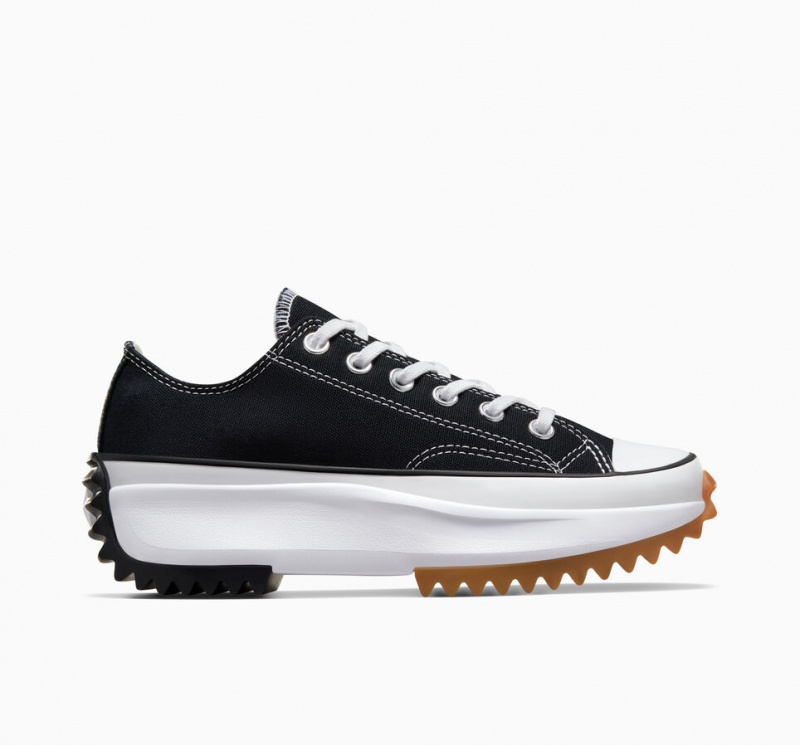 Converse Run Star Hike Plateforme Noir Blanche  | MIN-1195245