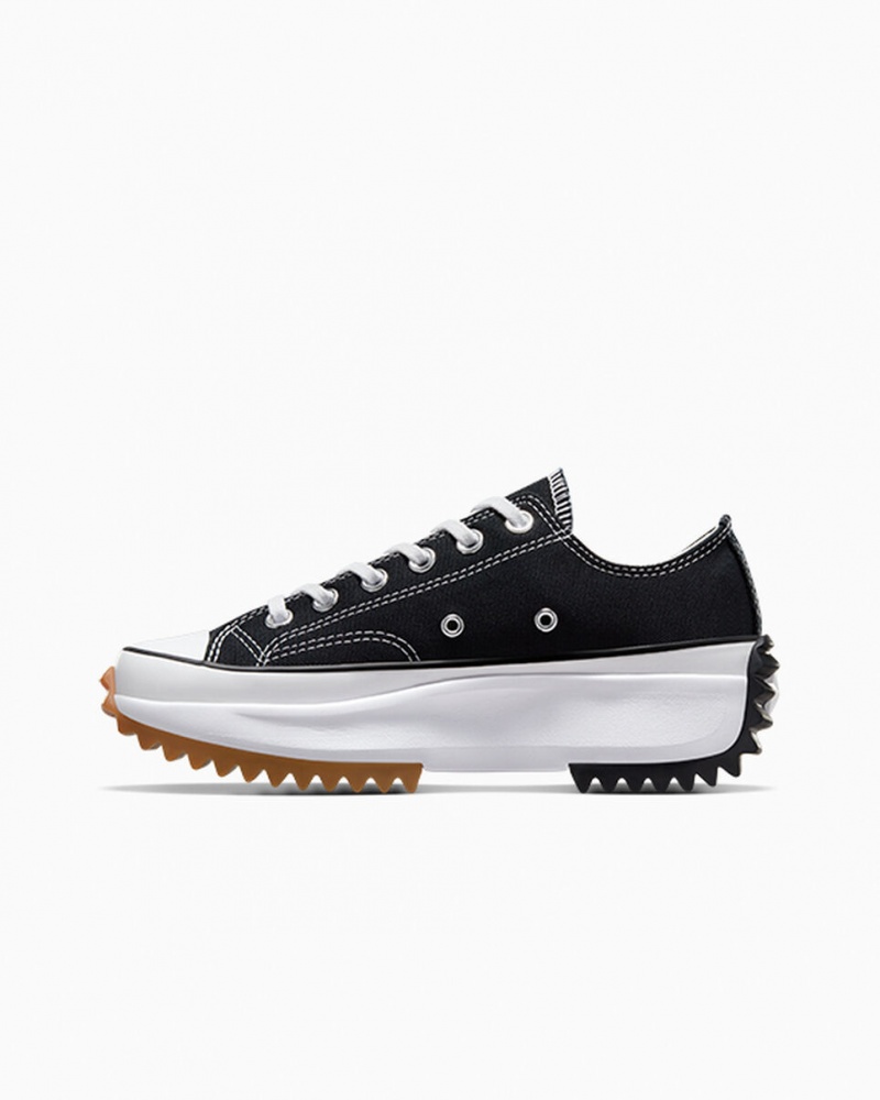 Converse Run Star Hike Plateforme Noir Blanche  | MIN-1195245