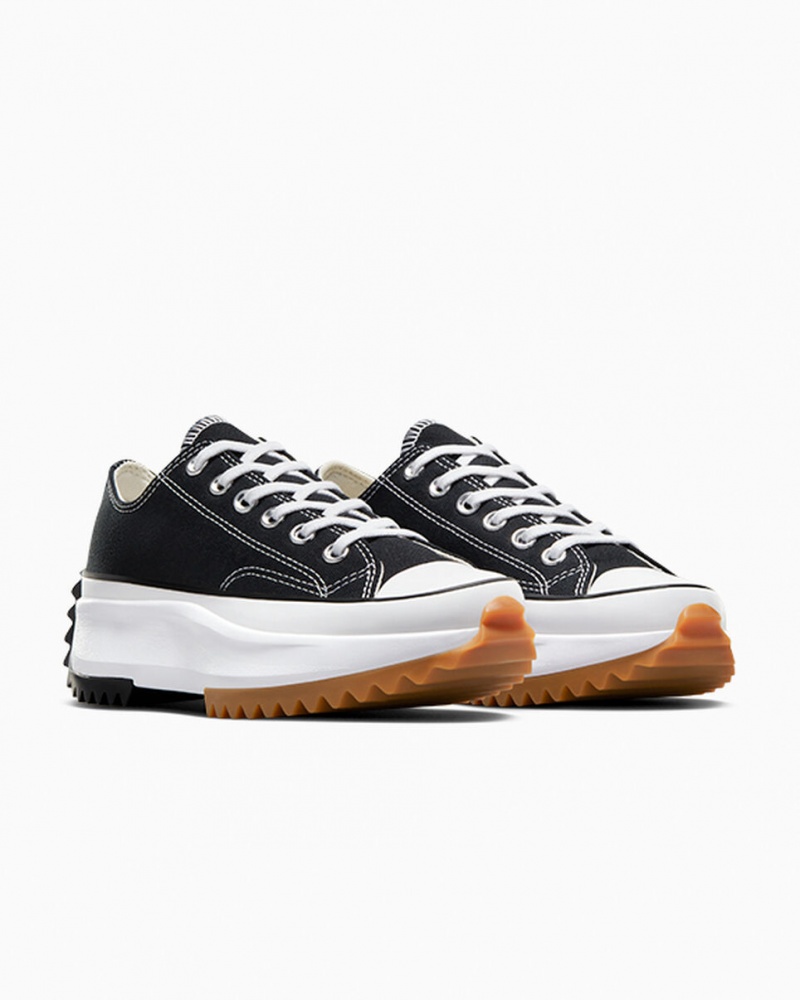 Converse Run Star Hike Plateforme Noir Blanche  | MIN-1195245